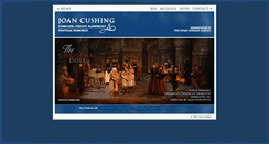Desktop Screenshot of joancushing.com